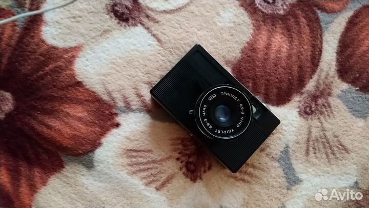 Фотоаппарат СССР Вилия (Vilia) Триплет-69-3 4/40