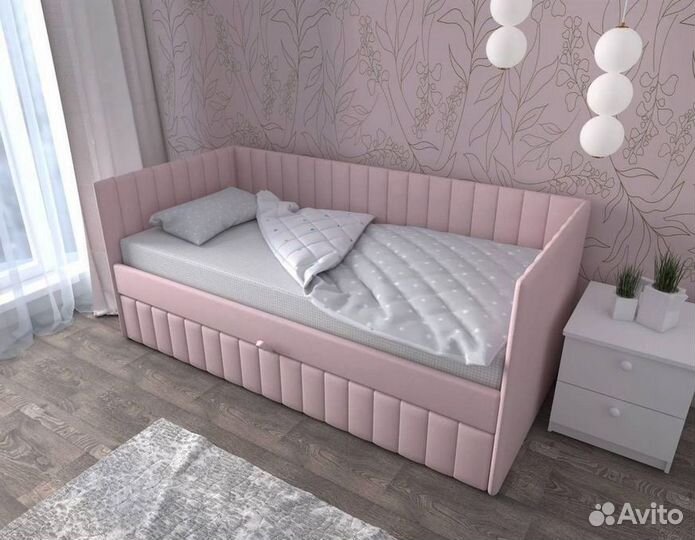 Детская мягкая кровать