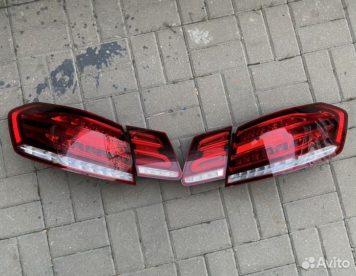 Mercedes w212 задние фонари комплект