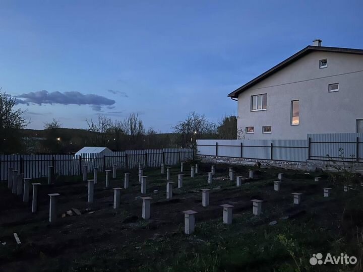 Монтаж и забивка жб свай