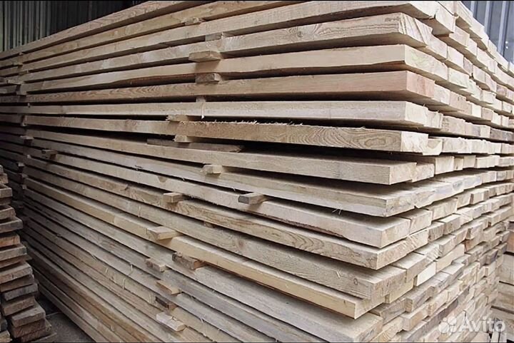 Строганная доска лиственница 45х90х6000мм, опт