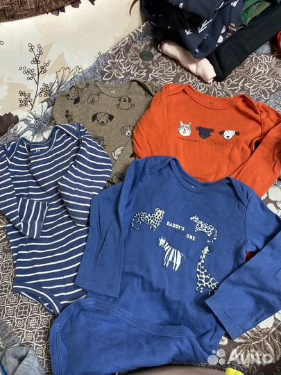 Боди carters 12 мес / 74 - 80