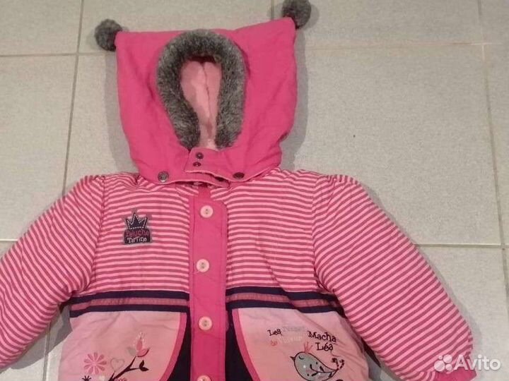 Детский зимний костюм для девочки
