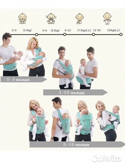 Эргорюкзак хипсит