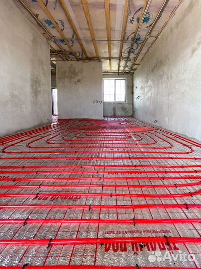 Монтаж отопления, водоснабжения в частных домах