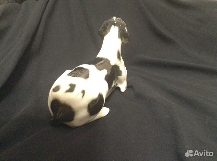 Статуэтка собака Пойнтер лфз. Фарфор
