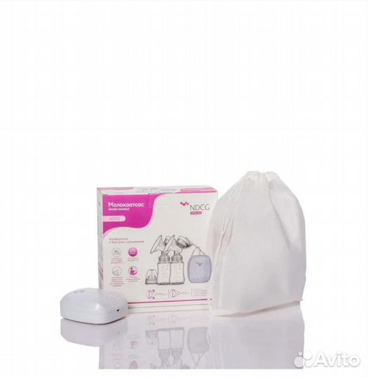 Молокоотсос электрический двойной