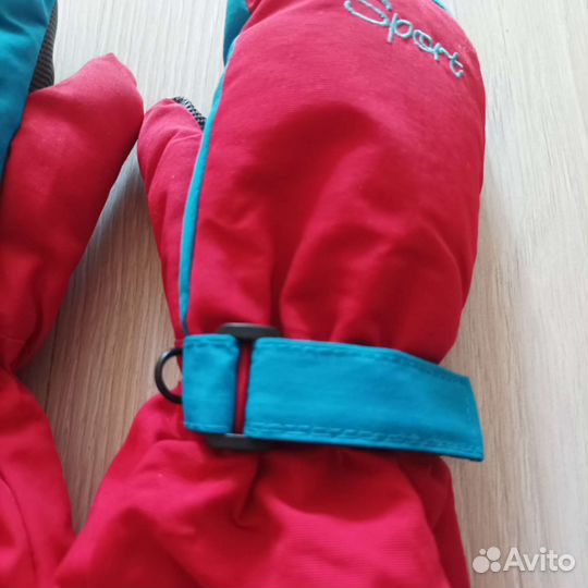 Варежки краги детские