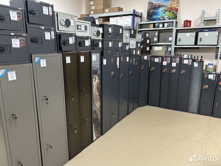 Сейф оружейный ош 33 (3 ствола 1350 мм) Сталь 3мм