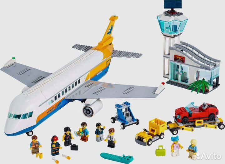 Lego city самолет 60262