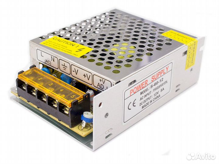 Блок питания DC5V/12V/24V 3A/5A/10A