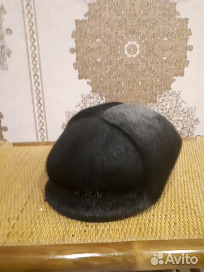 Меховая мужская кепка