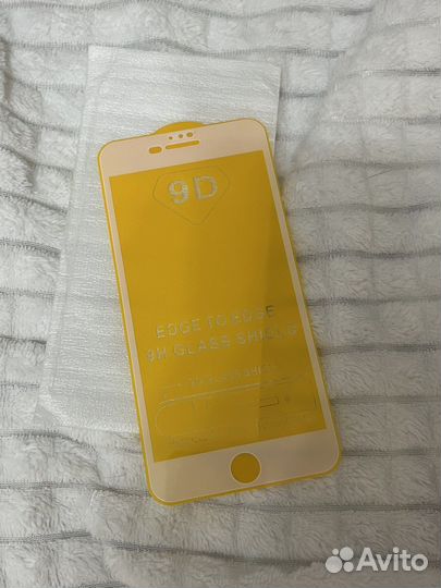 Защитное стекло на ipnone 8plus