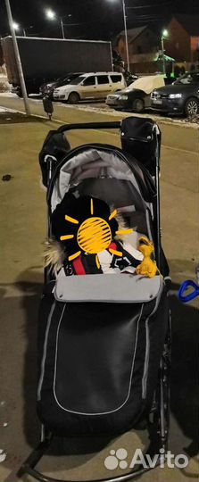 Санки коляска pikate