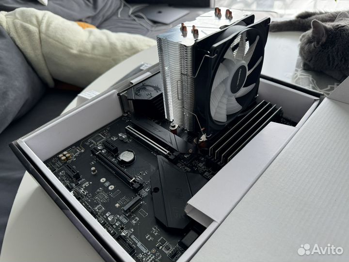 Ryzen 5 5600X + MSI B550 + 32GB + башня