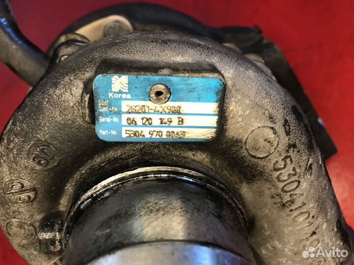 Турбина Kia Carnival 2.9 2008