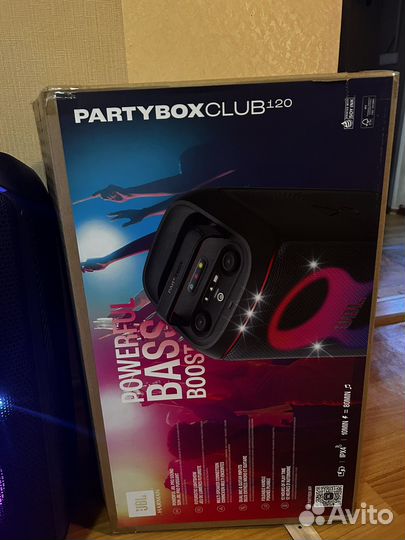 Колонка jbl partybox club 120