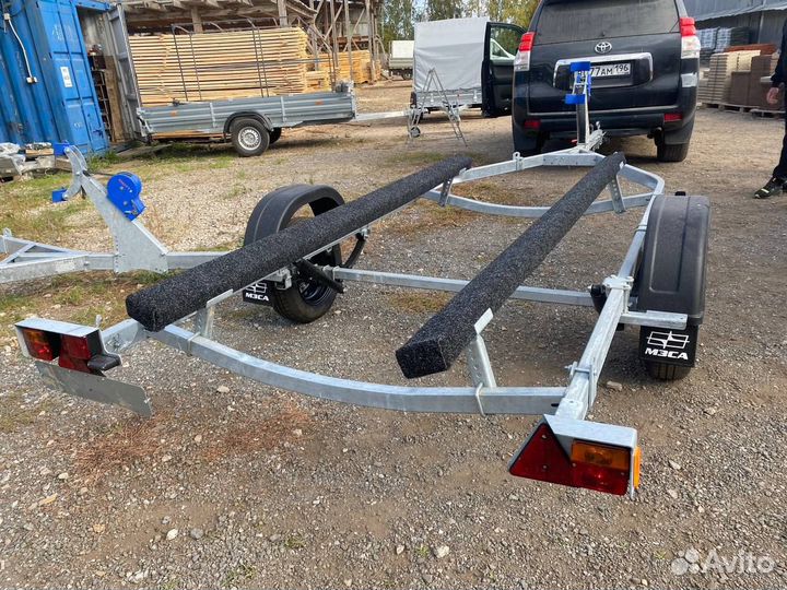 Прицеп мзса для катера, алюминиевых лодок