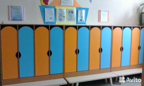 Шкафчики для детских садов