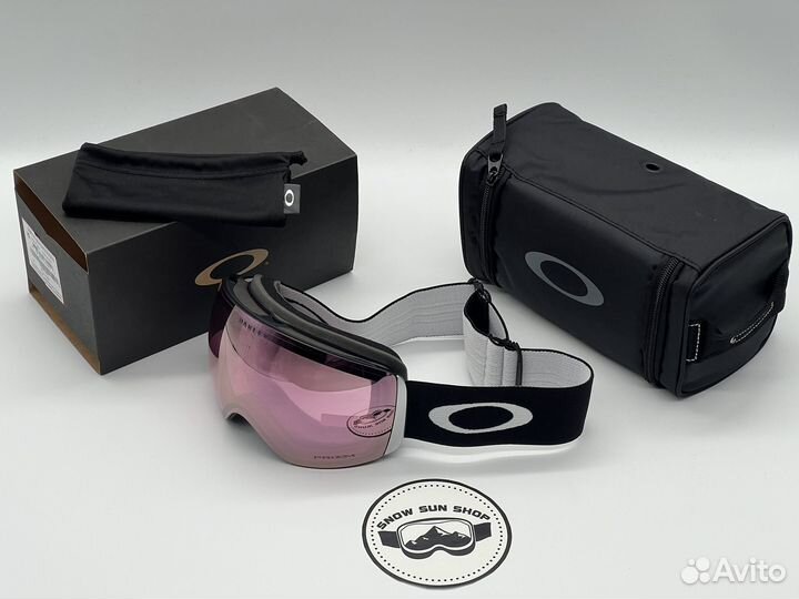 Горнолыжная маска Oakley Flight Deck L Hi Pink