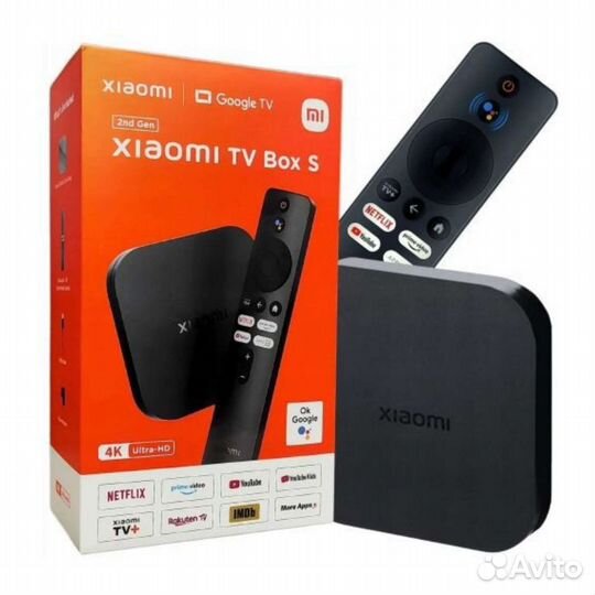 Xiaomi Mi BOX S 2Gen Фильмотека+1000каналов TV