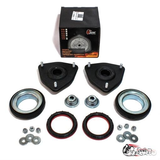 Опоры передний стоек Fox с подшипником Лада Веста