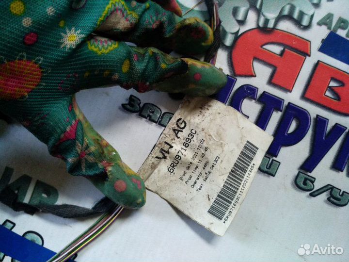 Проводка двери задняя Volkswagen Polo седан cfna