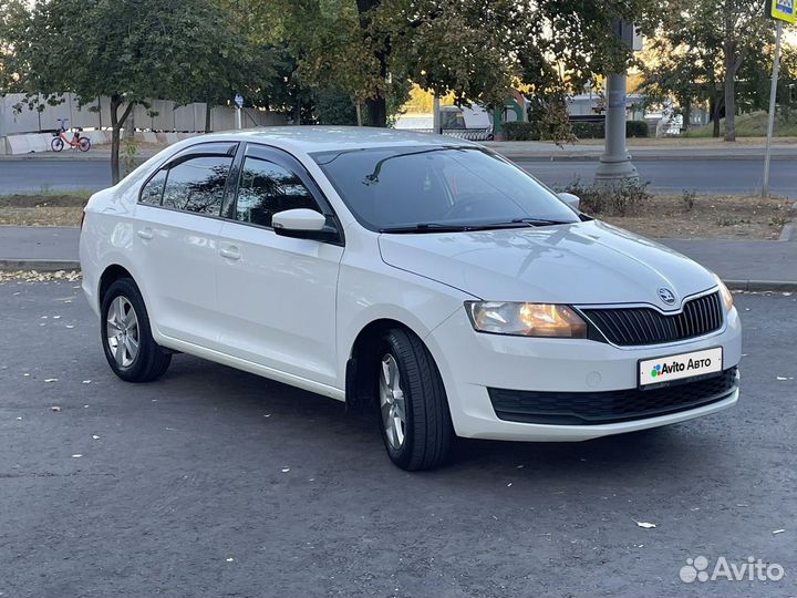 Skoda Rapid 1.6 AT, 2018, 198 000 км