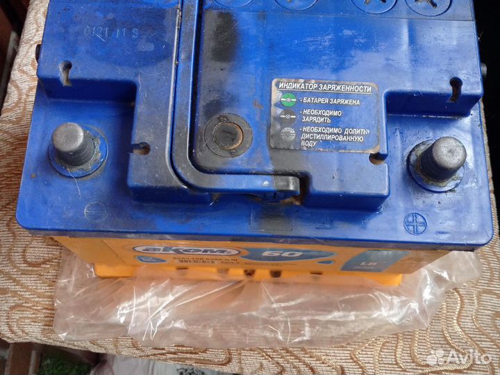 Аккумулятор автомобильный 60 ач бу