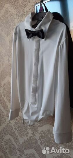Рубашка для бальных танцев 38р для мальчиков