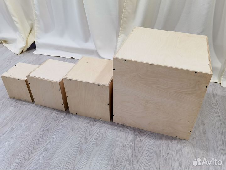 Куб для фотосессии, фотостудии, набор 4 шт