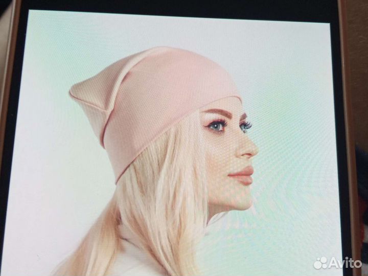 Шапка женская трикотажная