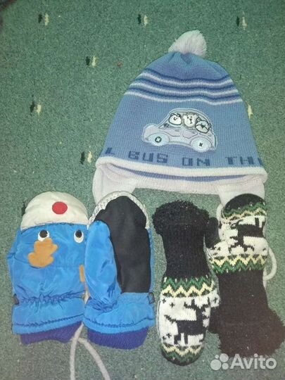 Шапки, варежки
