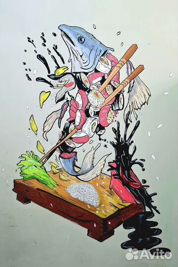 Художник/Роспись стен/картины/портрет на заказ