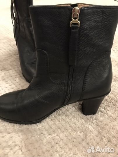 Полусапожки женские натуральная кожа 38 размер