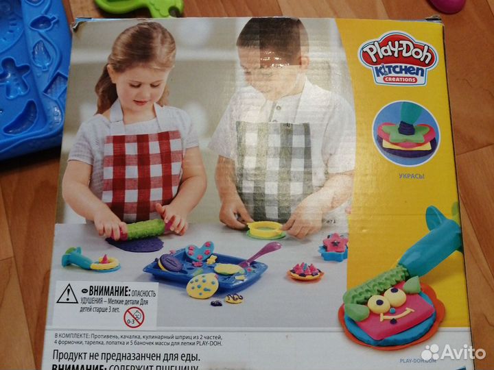 2 набора для лепки Play Doh