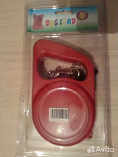 Поводок - рулетка 5м. (2 вида 15кг. 20кг.)