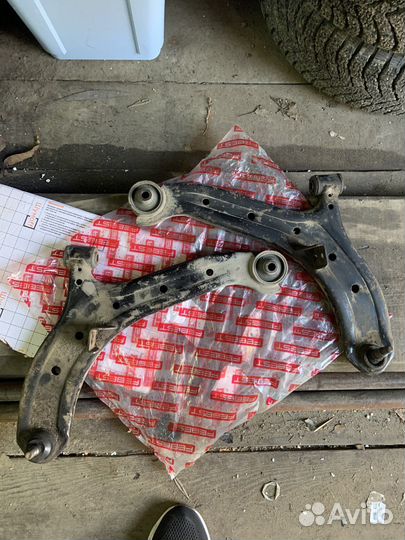 Рычаг передней левый hyundai accent