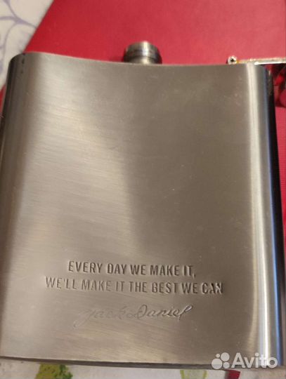 Фляжка для алкоголя из нержавеющей, тали