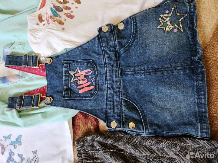 Детские вещи пакетом для девочек 98