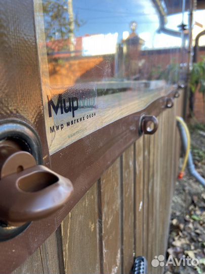 Мягкие пвх окна в беседку