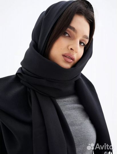 Палантин, шарф, новый, кашемировый