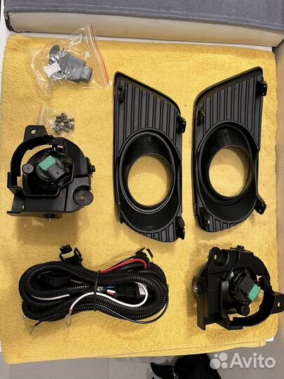 Решетка в бампер птф Мазда BT-50 BT50 2008-2011