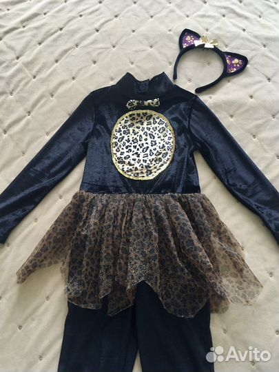 Новогодний костюм. Кошечка. В отличном состоянии