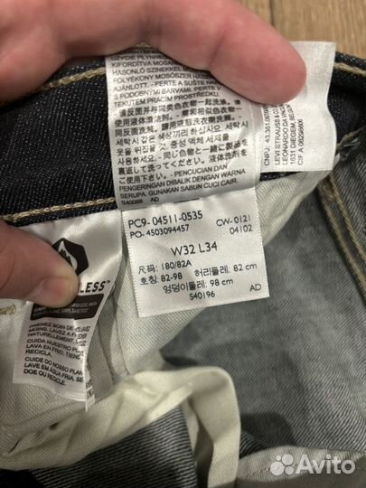 Джинсы Levis 511 32 34 Новые Оригинал