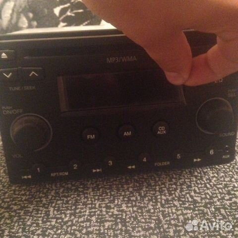Новая штатная магнитола на ниссан альмера классик