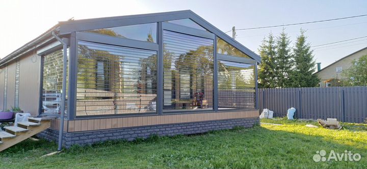 Рольставни прозрачные