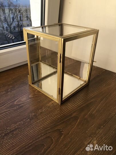 Рама икеа Бумакен 20x17 см золотой