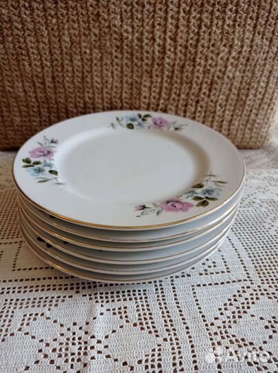 Набор тарелок фарфор Tono china, произ-во Япония
