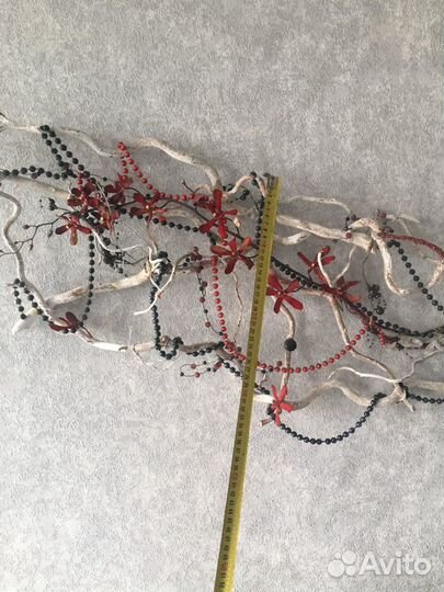 Декоративные ветки орешника- корилиус(натуральные)